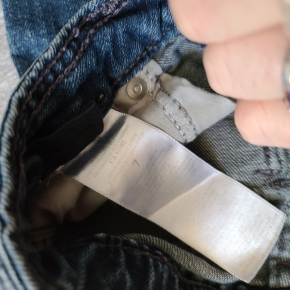 Girls Skinny Levis Jeans size 7 - Picture 4 of 7